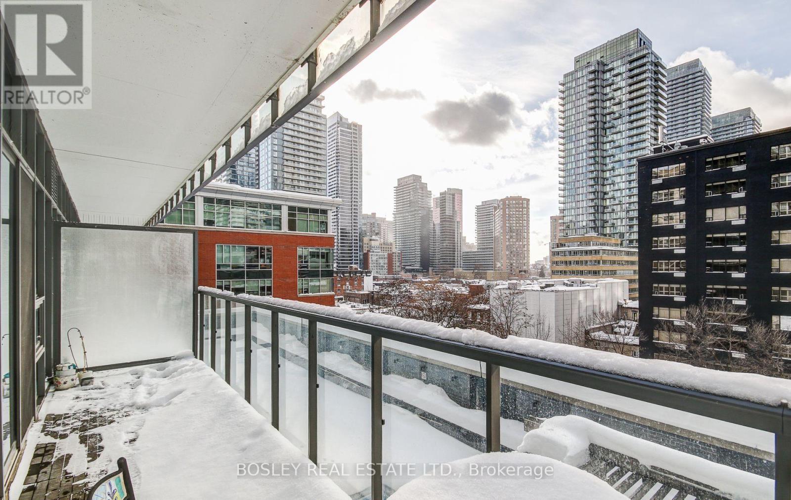 608 - 33 Charles Street E, Toronto, ON - Outdoor With Balcony With Facade