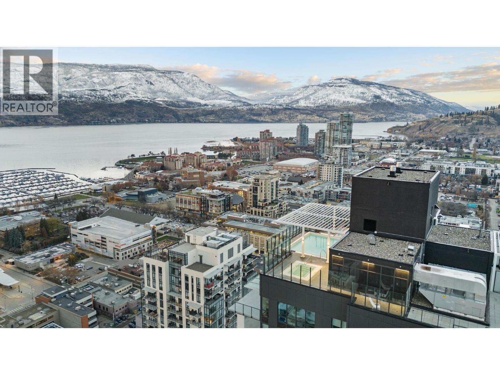 1488 Bertram Street Unit# 2808, Kelowna, BC - Outdoor With Body Of Water With View