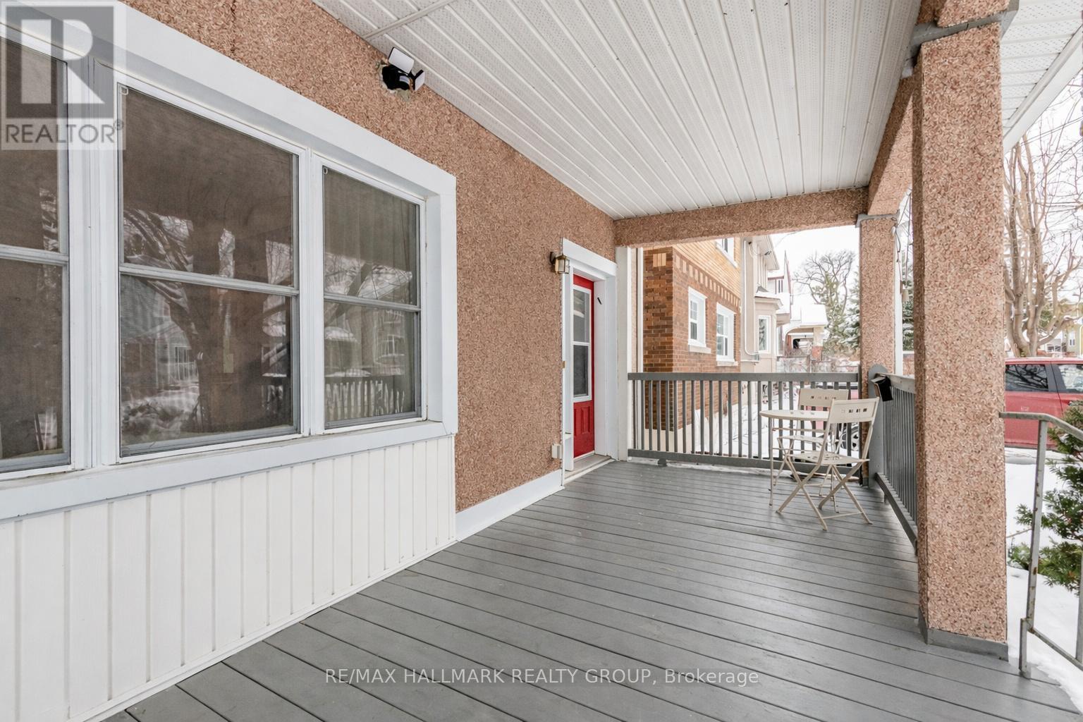 Covered Front Porch - 55 Smirle Avenue, Ottawa, ON - Outdoor With Exterior