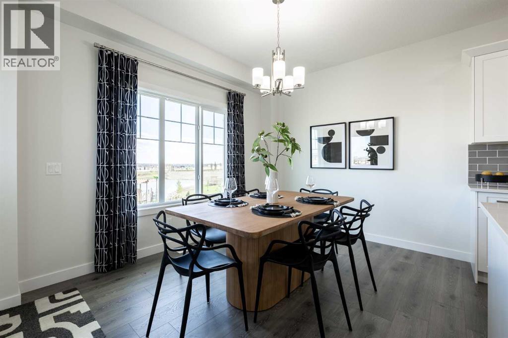 432 Ranch Gate, Strathmore, AB - Indoor Photo Showing Dining Room