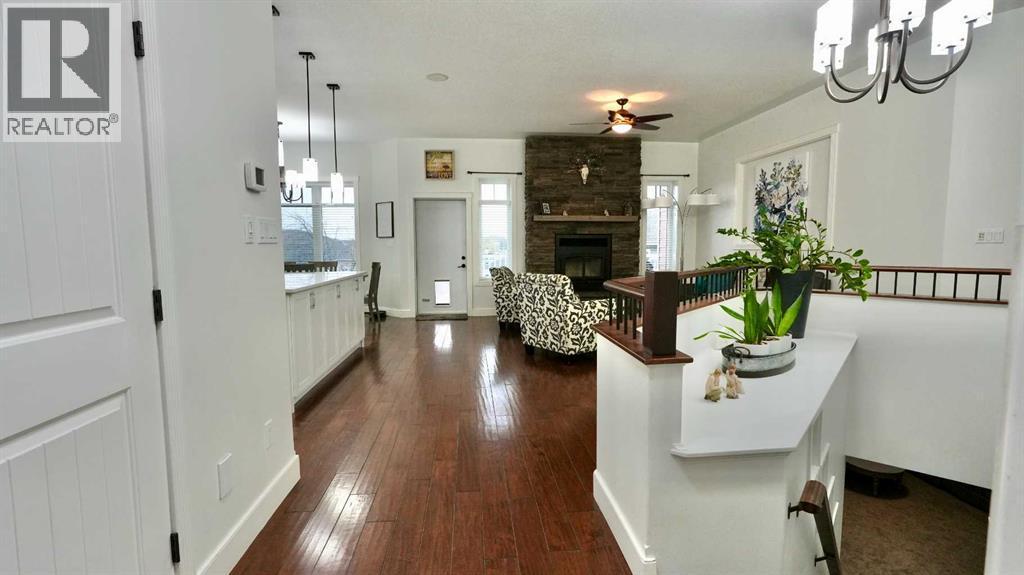 8245 102 Avenue, Peace River, AB - Indoor With Fireplace