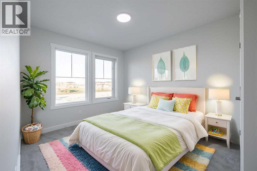 17 Sora Gardens Se, Calgary, AB - Indoor Photo Showing Bedroom