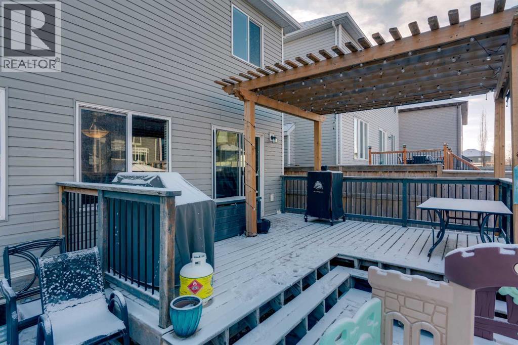 136 Viewpointe Terrace, Chestermere, AB - Outdoor With Deck Patio Veranda With Exterior