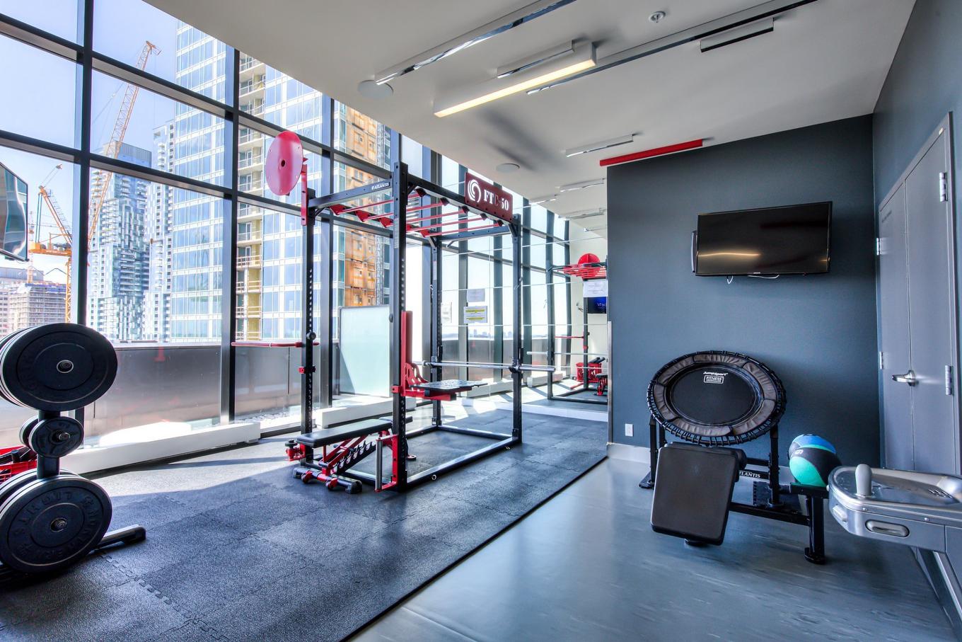 Exercise room - 1706-1288 Av. Des Canadiens-De-Montréal, Montréal (Ville-Marie), QC - Indoor