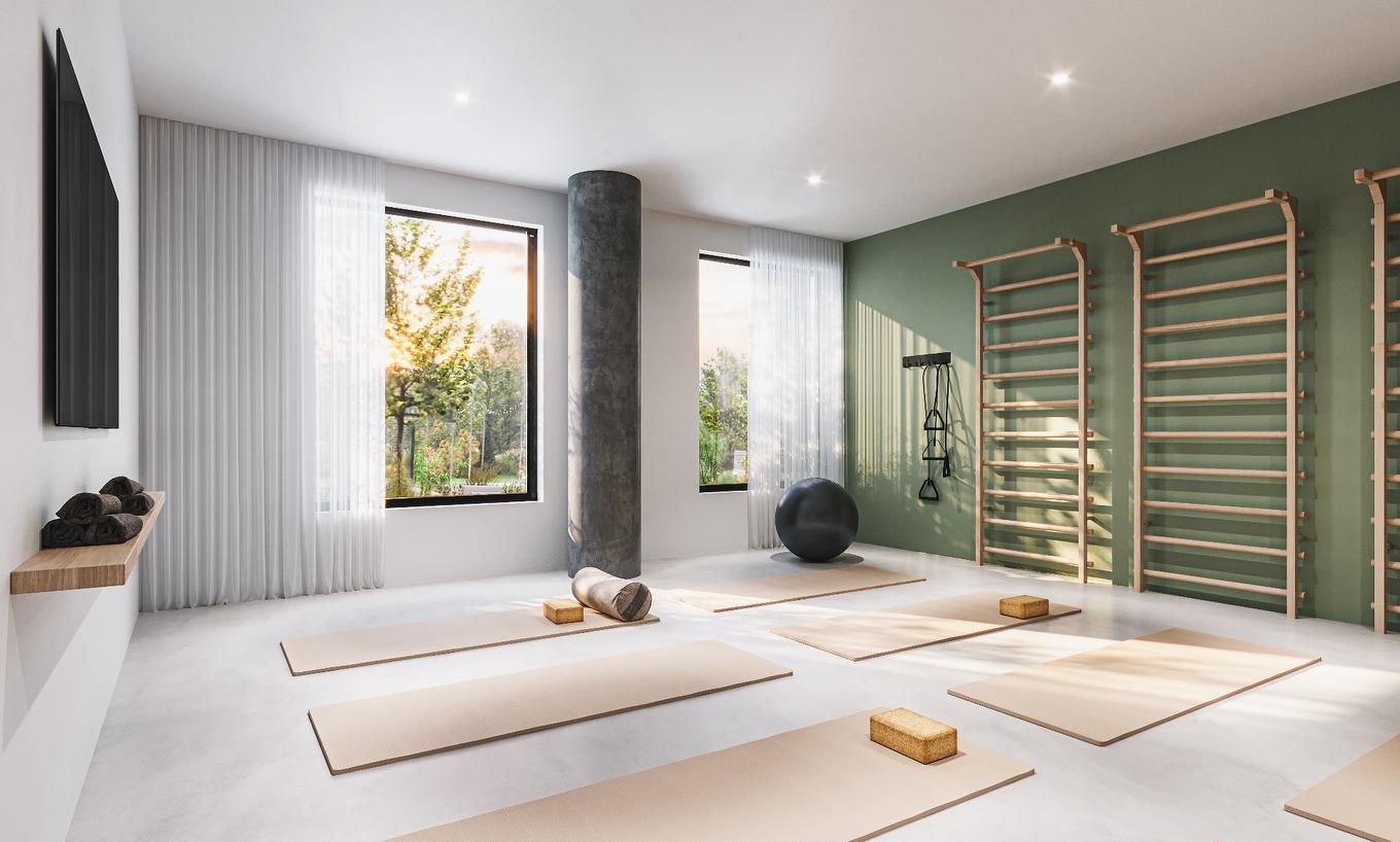 Exercise room - 612-425 Boul. Des Anciens-Combattants, Sainte-Anne-De-Bellevue, QC - Indoor