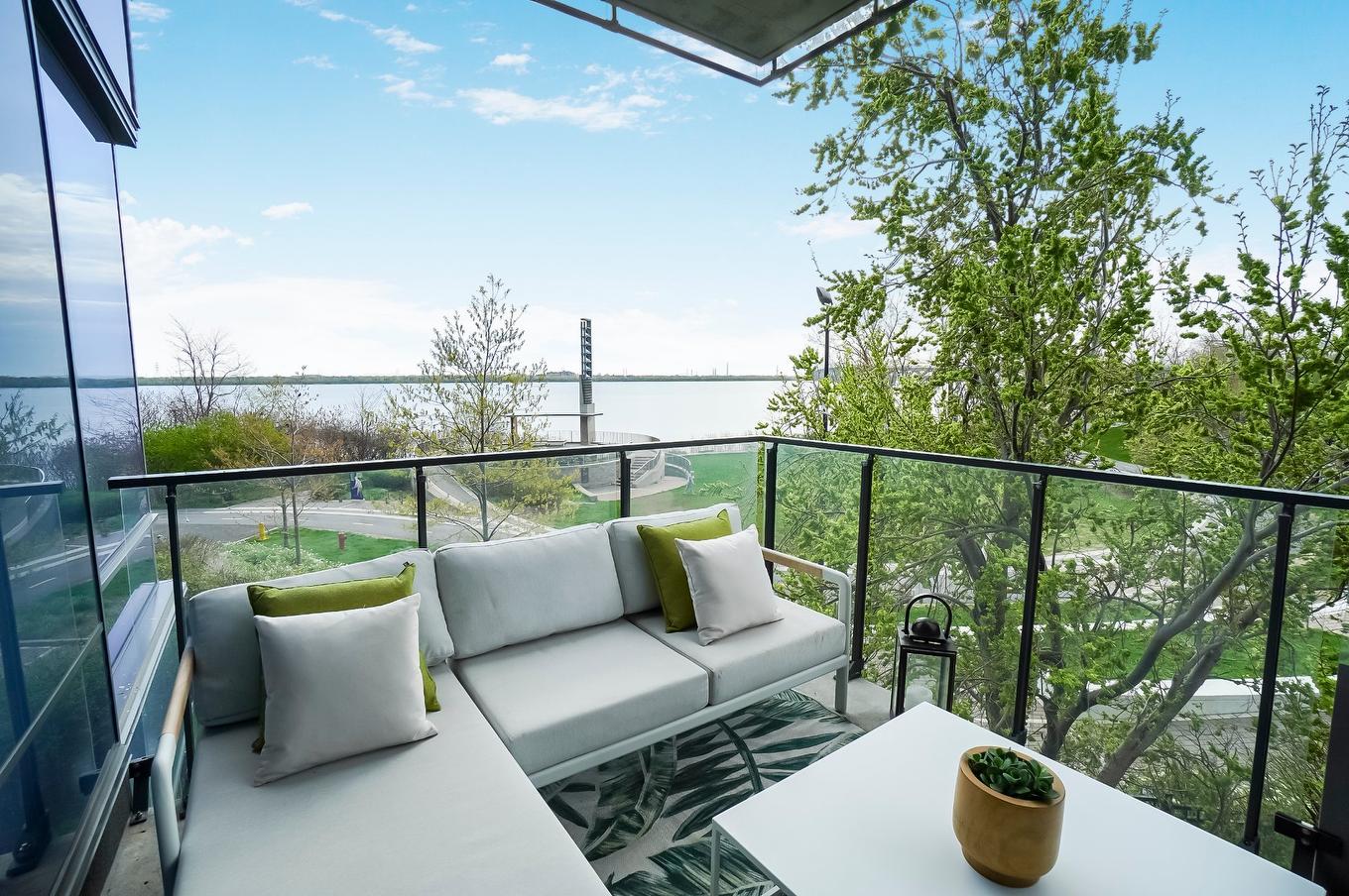 Balcon - 203-199 Rue De La Rotonde, Montréal (Verdun/Île-Des-Soeurs), QC - Outdoor With View With Exterior