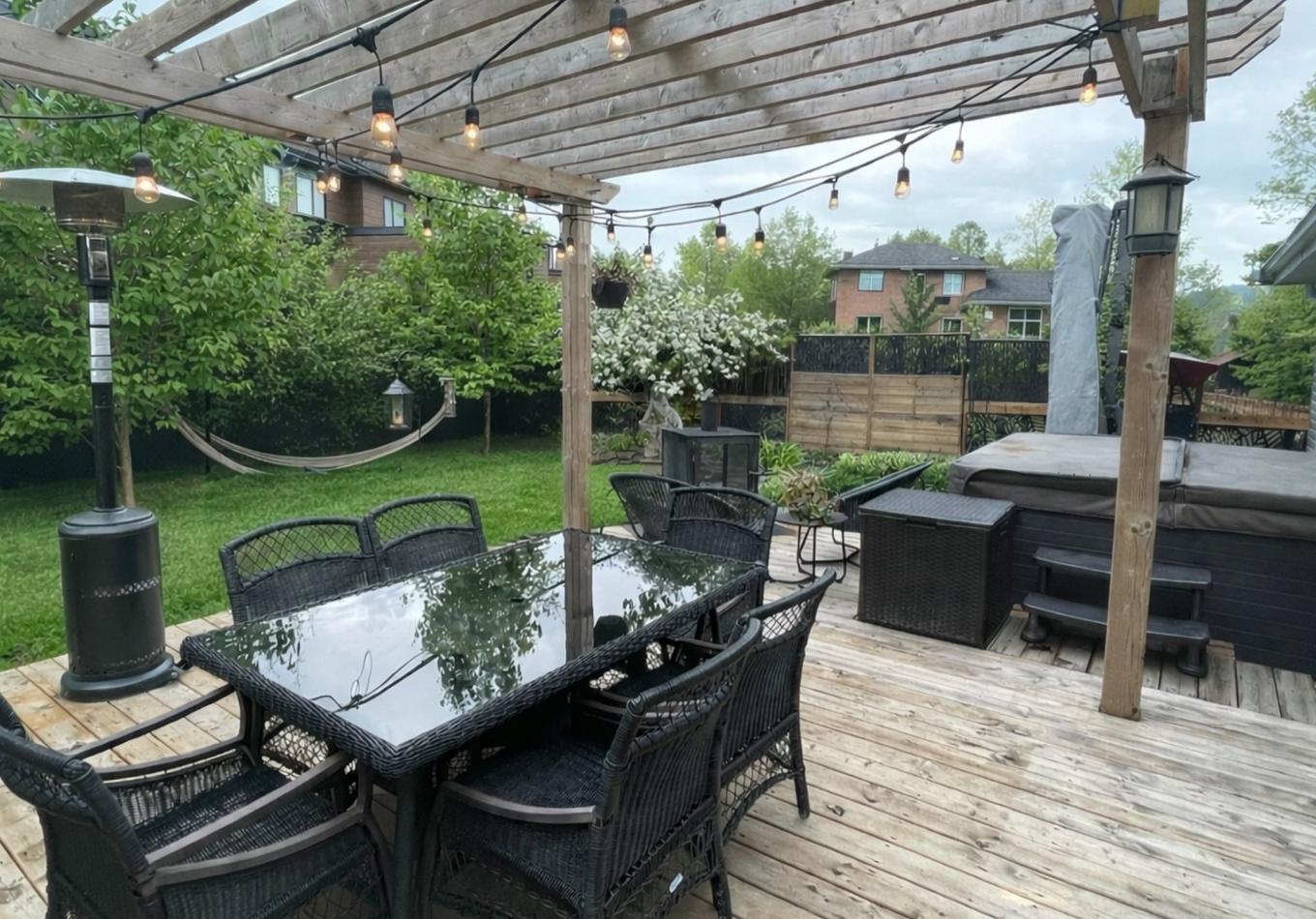 Cour - 522 Rue O'Diana, Terrebonne (Lachenaie), QC - Outdoor With Deck Patio Veranda With Exterior