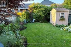 8 Shipley -rear yard in summer -