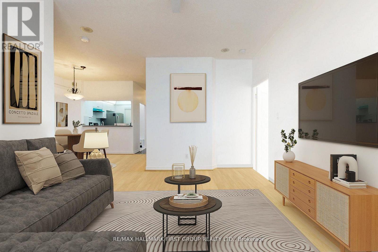 106 - 88 Corporate Drive, Toronto, ON - Indoor Photo Showing Living Room