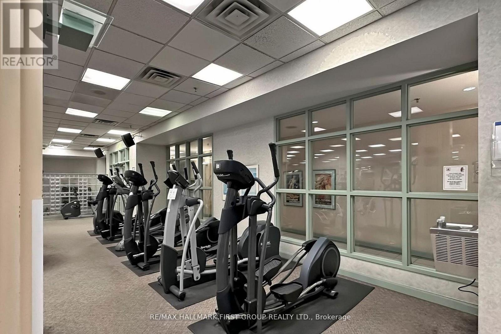 106 - 88 Corporate Drive, Toronto, ON - Indoor Photo Showing Gym Room