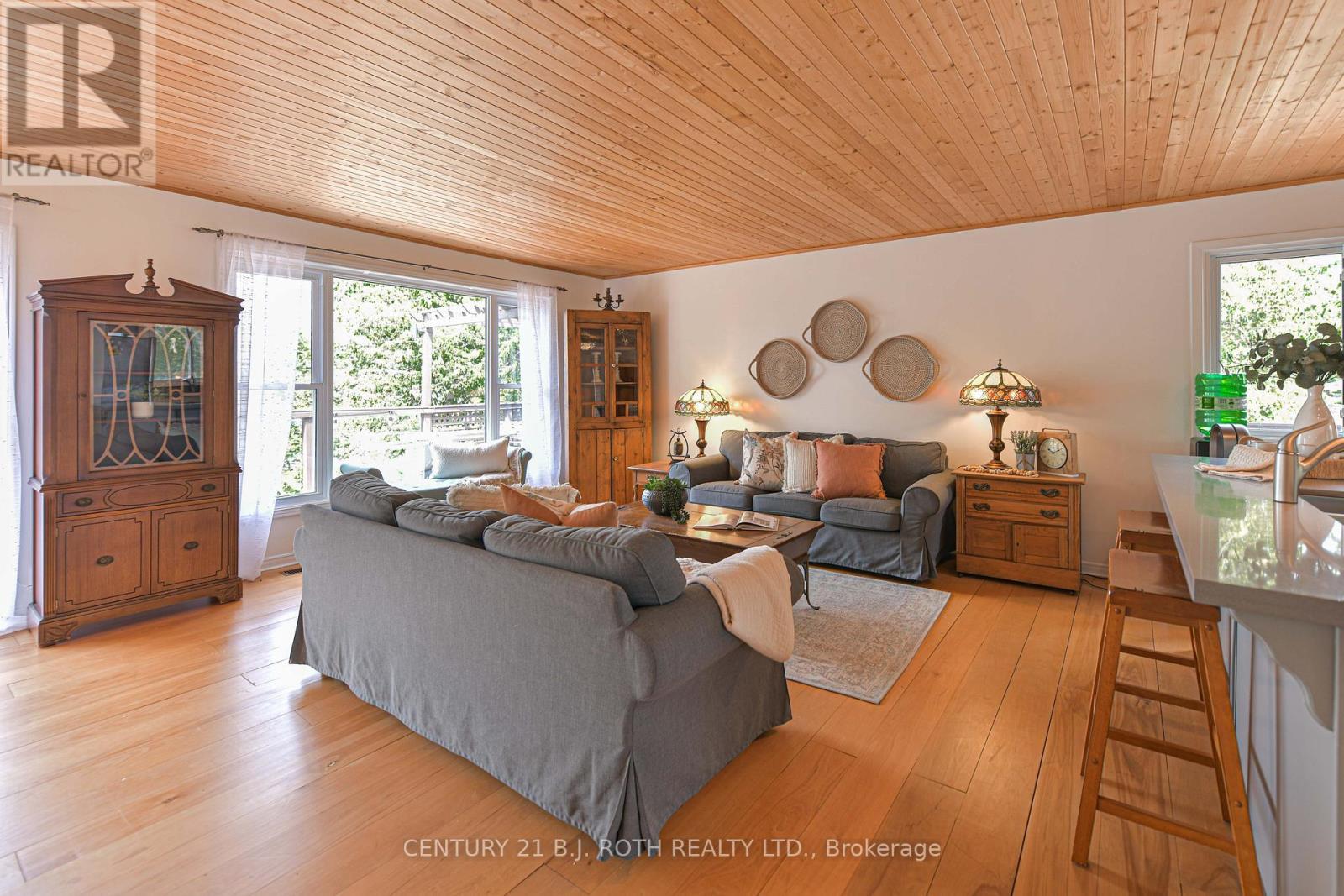 71 Campbell Beach Road, Kawartha Lakes, ON - Indoor Photo Showing Living Room