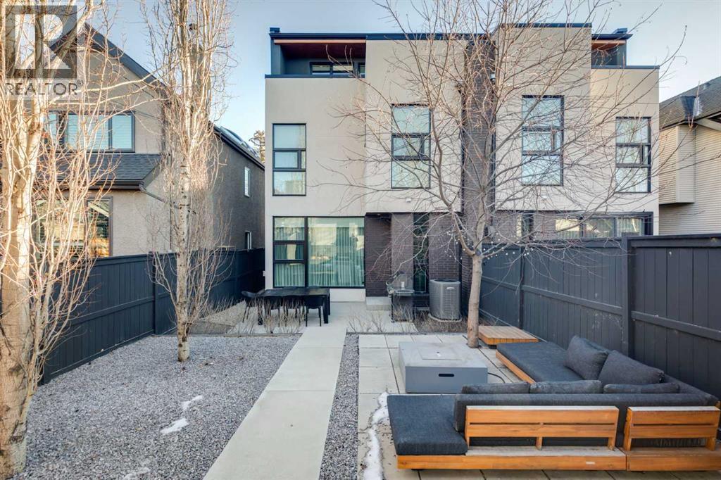 REAR YARD - 3813 1A Street Sw, Calgary, AB - Outdoor
