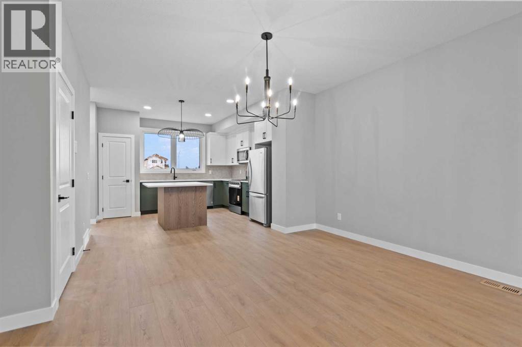 191 Belvedere Crescent Se, Calgary, AB - Indoor Photo Showing Kitchen With Upgraded Kitchen