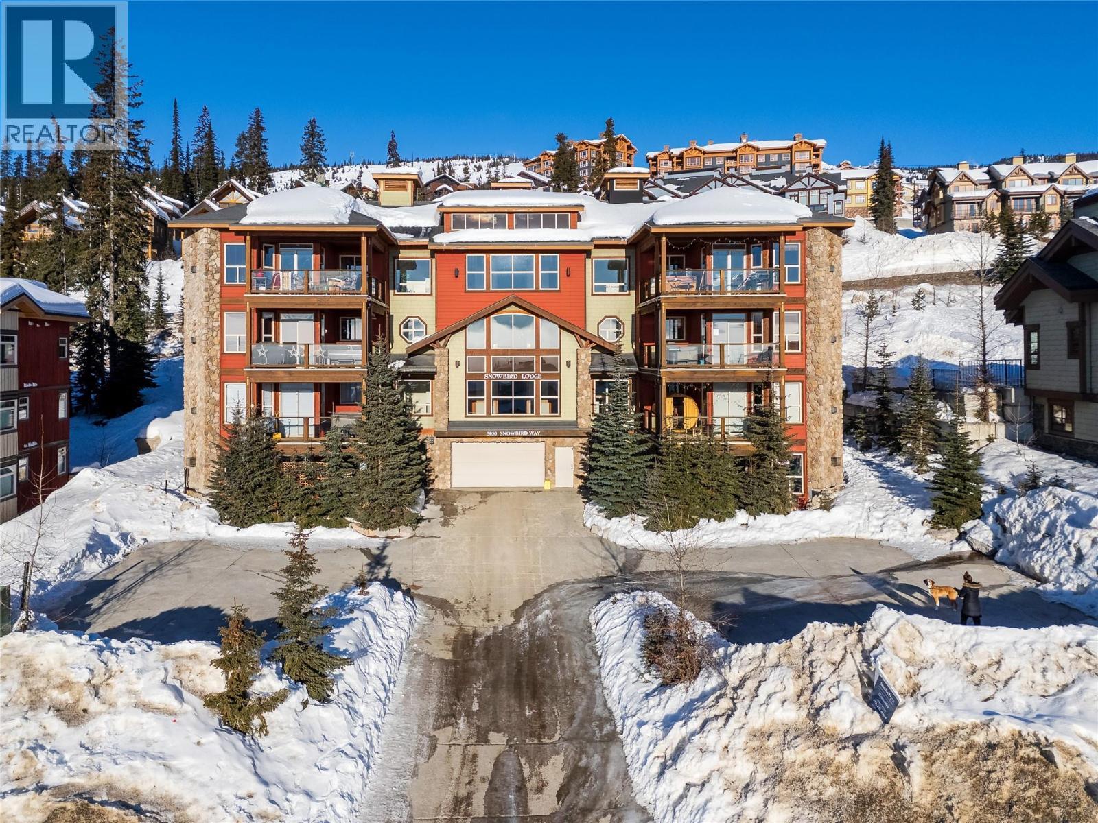 5050 Snowbird Way Unit# 306, Big White, BC - Outdoor With Facade