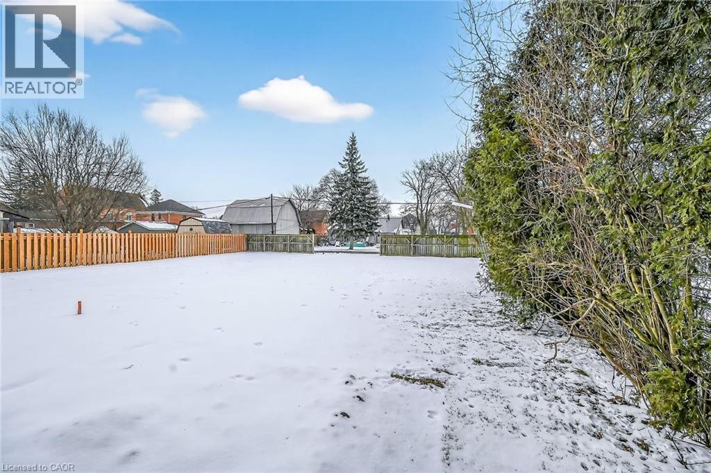 Access to backyard from a rear laneway. - 45B Howard Street, Hagersville, ON - Outdoor