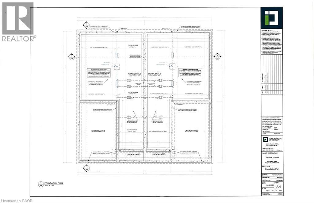 Fondation - 45A Howard Street, Hagersville, ON - Other