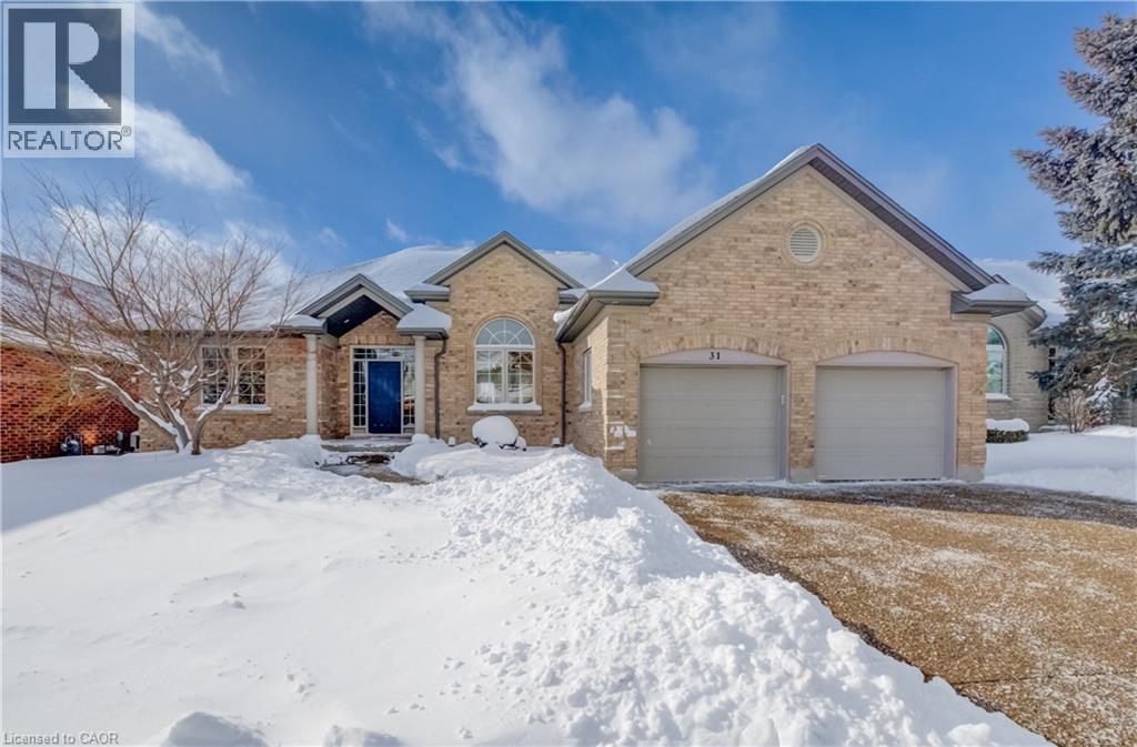 31 Fall Harvest Drive, Kitchener, ON - Outdoor With Facade