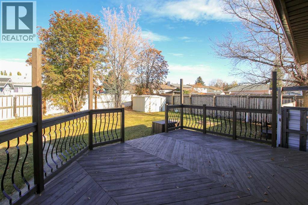 Deck - 69 Erickson Drive, Red Deer, AB - Outdoor With Deck Patio Veranda