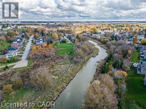 Aerial view of property's location featuring a large body of water - 158 River Run Road, Drayton, ON - Outdoor With View