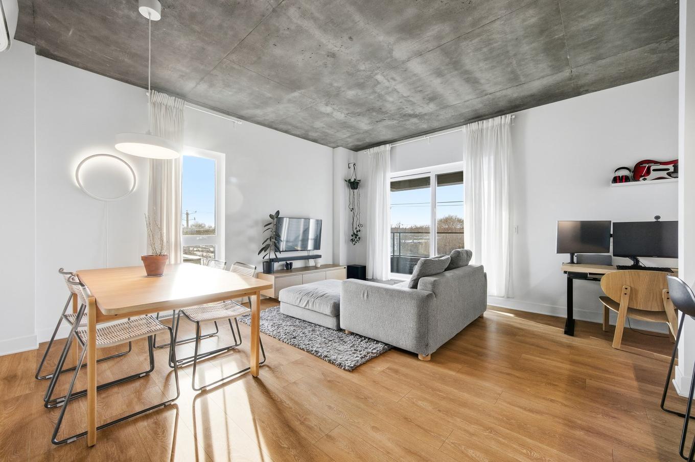 Vue d'ensemble - 415-9250 Av. Dubuisson, Montréal (Mercier/Hochelaga-Maisonneuve), QC - Indoor Photo Showing Living Room