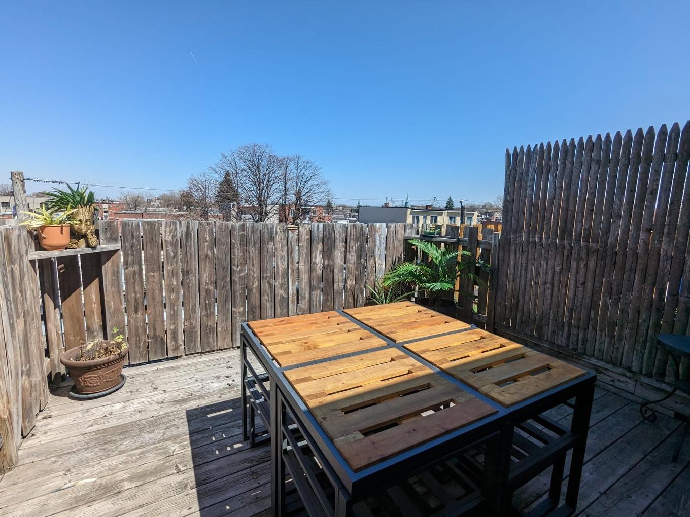 Patio - 7177 Boul. St-Michel, Montréal (Villeray/Saint-Michel/Parc-Extension), QC - Outdoor With Exterior