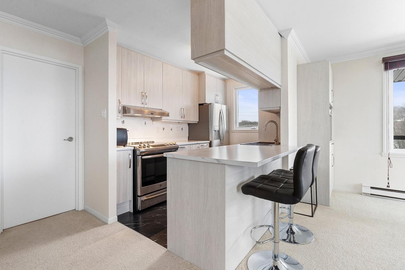 Kitchen - 401-149 Rue Du Mont-Marie, Lévis (Desjardins), QC - Indoor Photo Showing Kitchen