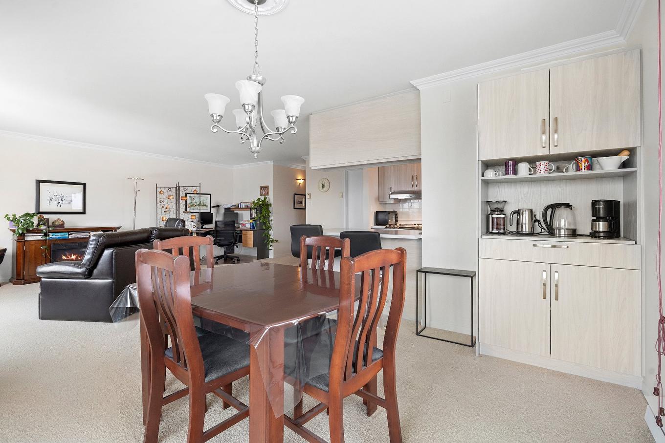 Dining room - 401-149 Rue Du Mont-Marie, Lévis (Desjardins), QC - Indoor Photo Showing Dining Room