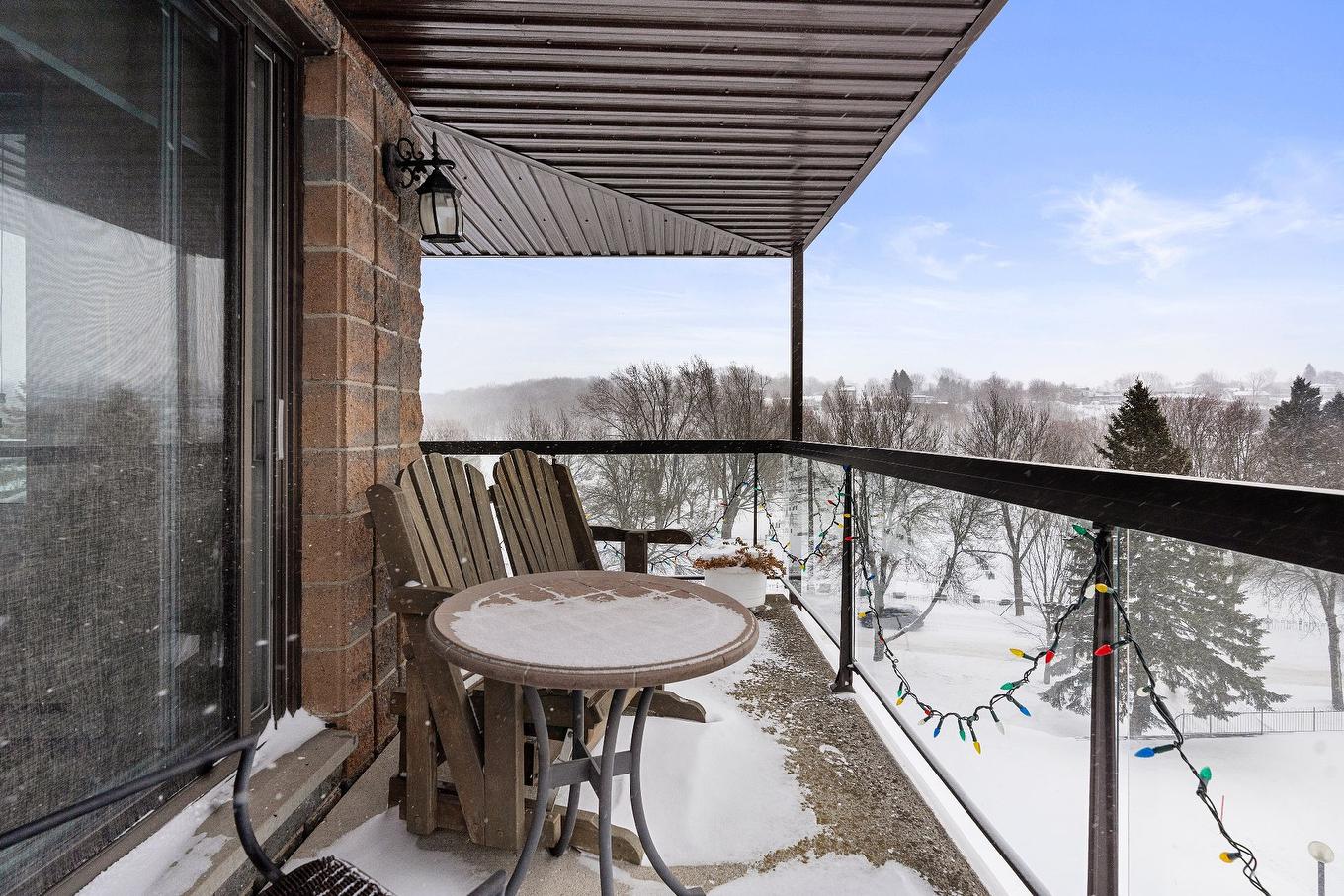 Balcony - 401-149 Rue Du Mont-Marie, Lévis (Desjardins), QC - Outdoor With Exterior