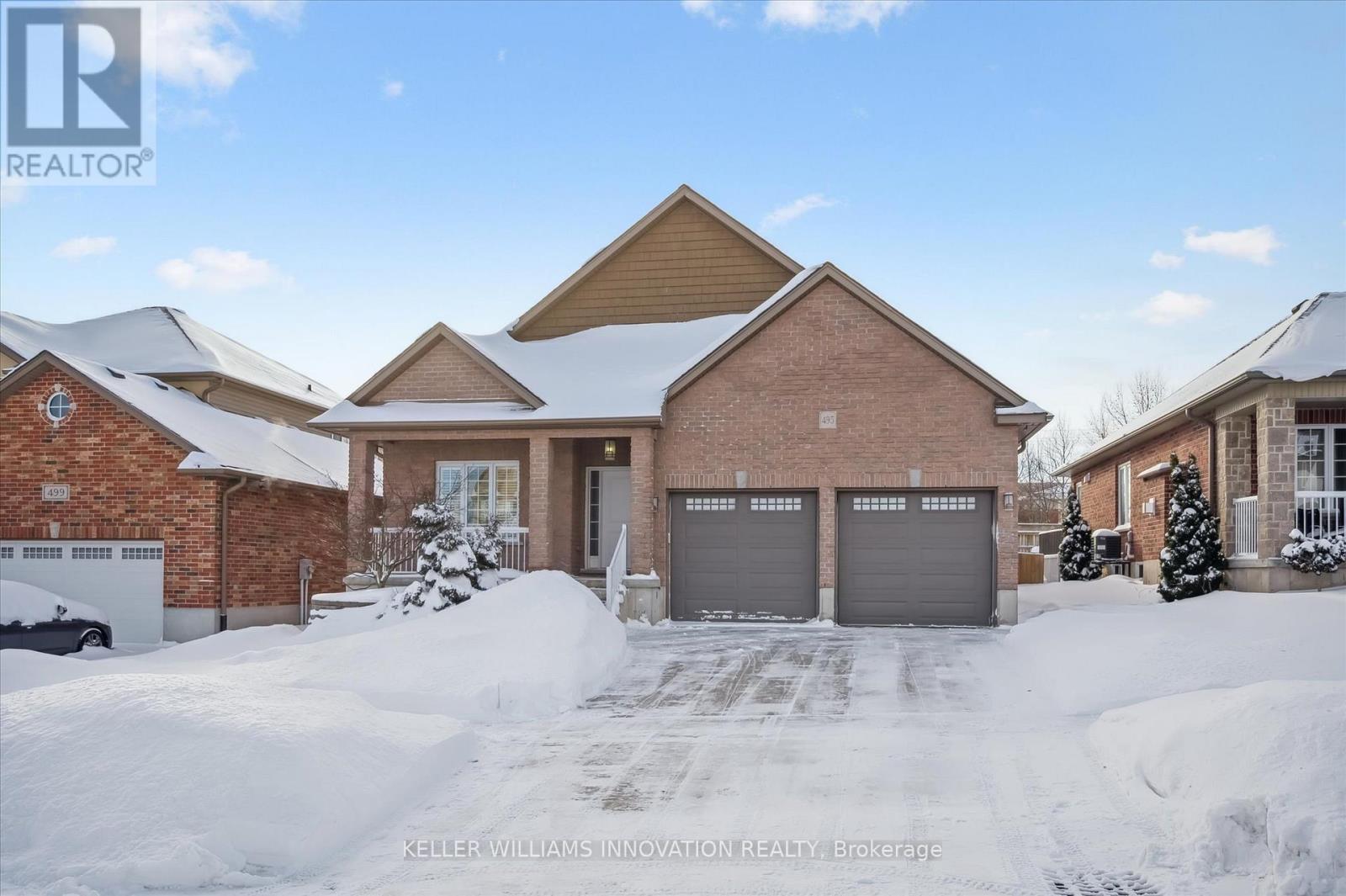 495 Alan Crescent, Woodstock, ON - Outdoor With Facade