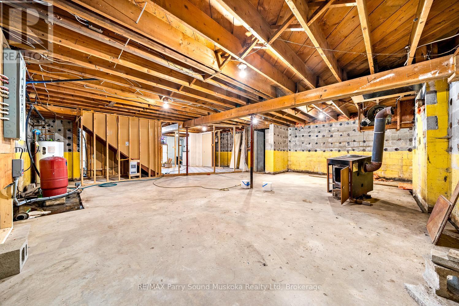 1 Old Carling Road, Carling, ON - Indoor Photo Showing Basement