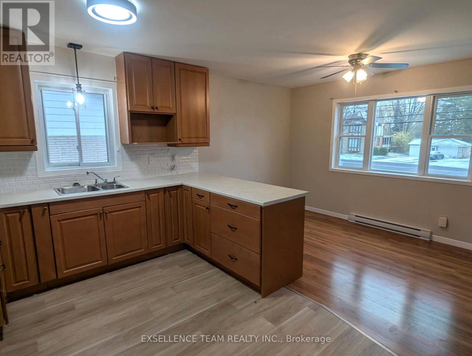 A&B - 2153 Pitt Street, Cornwall, ON - Indoor Photo Showing Kitchen With Double Sink