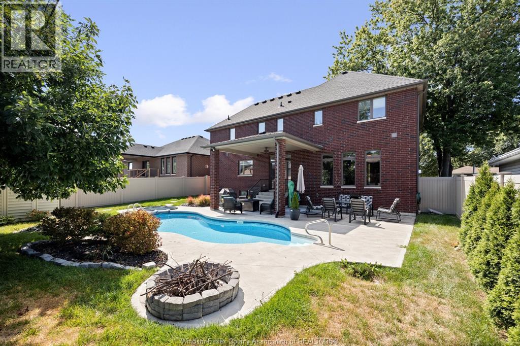 225 Elsworth, Lasalle, ON - Outdoor With In Ground Pool With Deck Patio Veranda With Backyard With Exterior