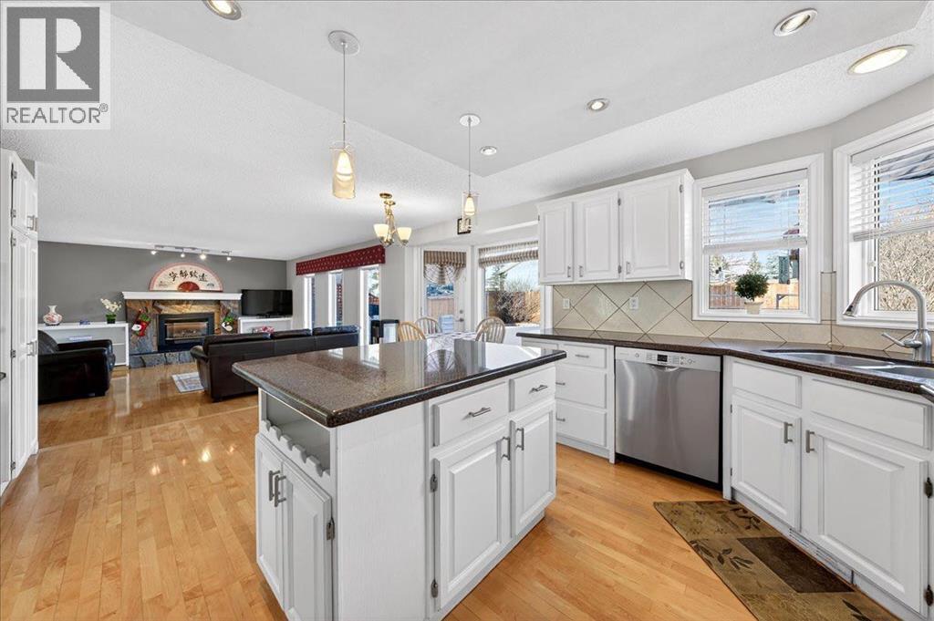 kitchen - 137 Woodbrook Road Sw, Calgary, AB - Indoor Photo Showing Kitchen With Double Sink With Upgraded Kitchen