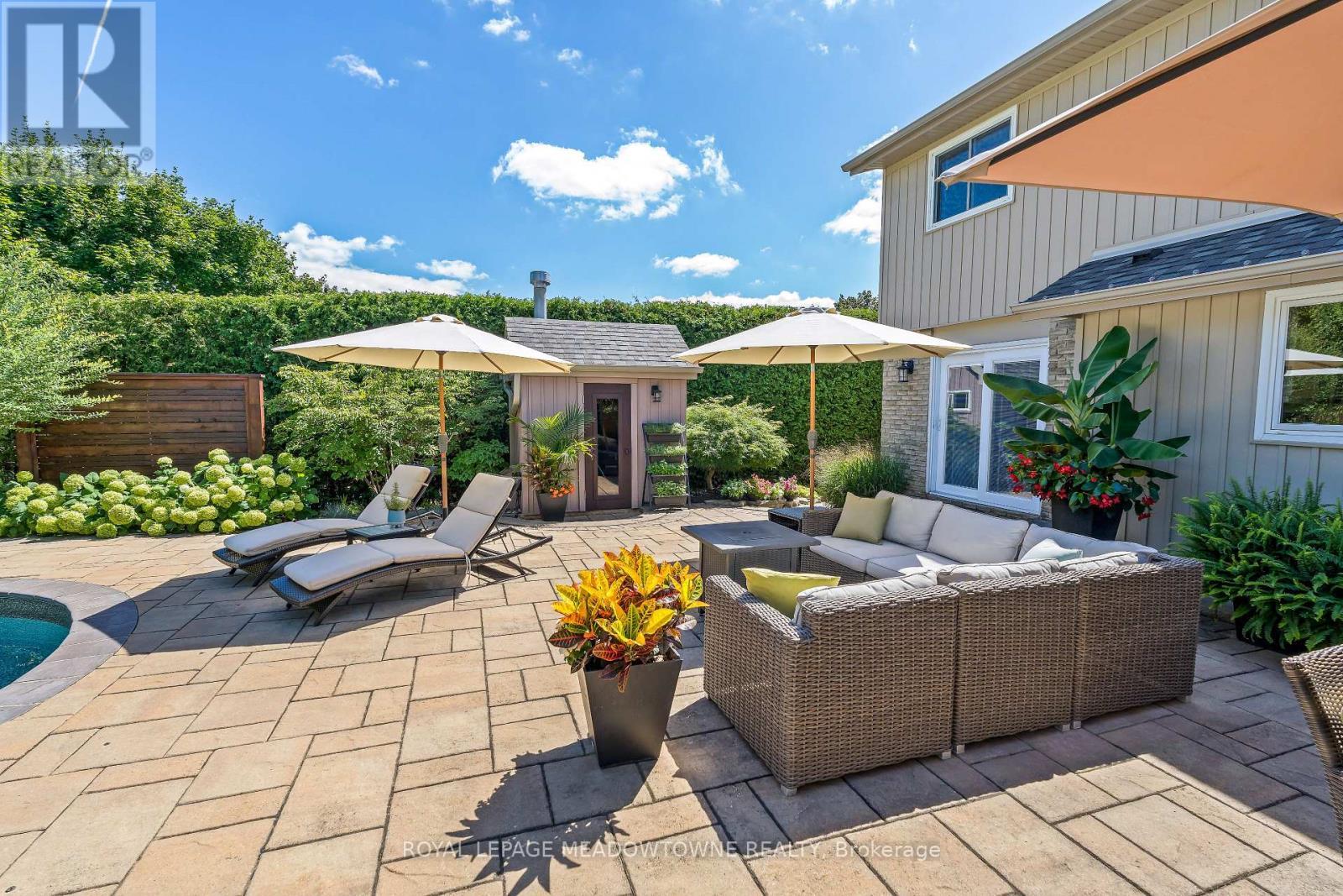 25 Hillside Drive, Halton Hills, ON - Outdoor With In Ground Pool With Deck Patio Veranda With Exterior