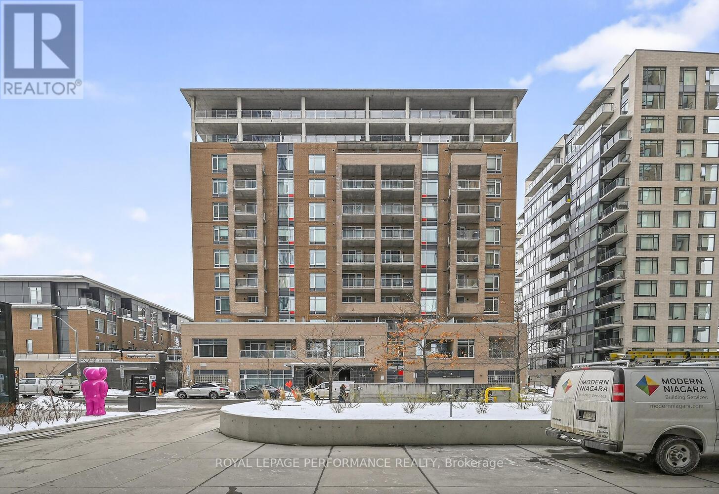 801 - 100 Champagne Avenue S, Ottawa, ON - Outdoor With Balcony With Facade