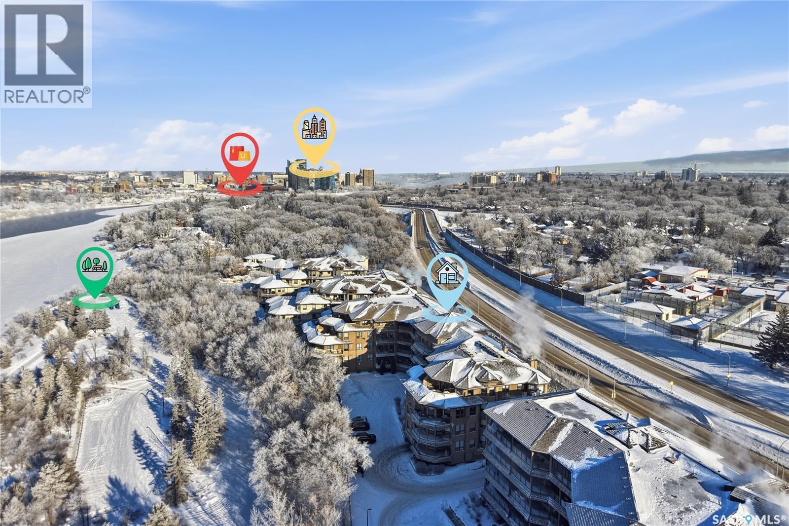 239 623 Saskatchewan Crescent W, Saskatoon, SK - Outdoor With View