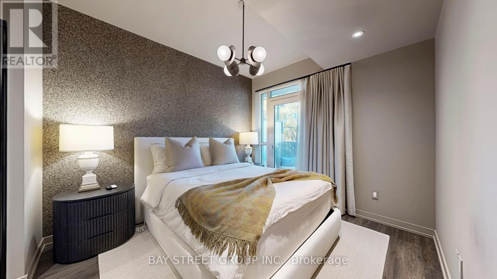 105 - 150 Logan Avenue W, Toronto, ON - Indoor Photo Showing Bedroom