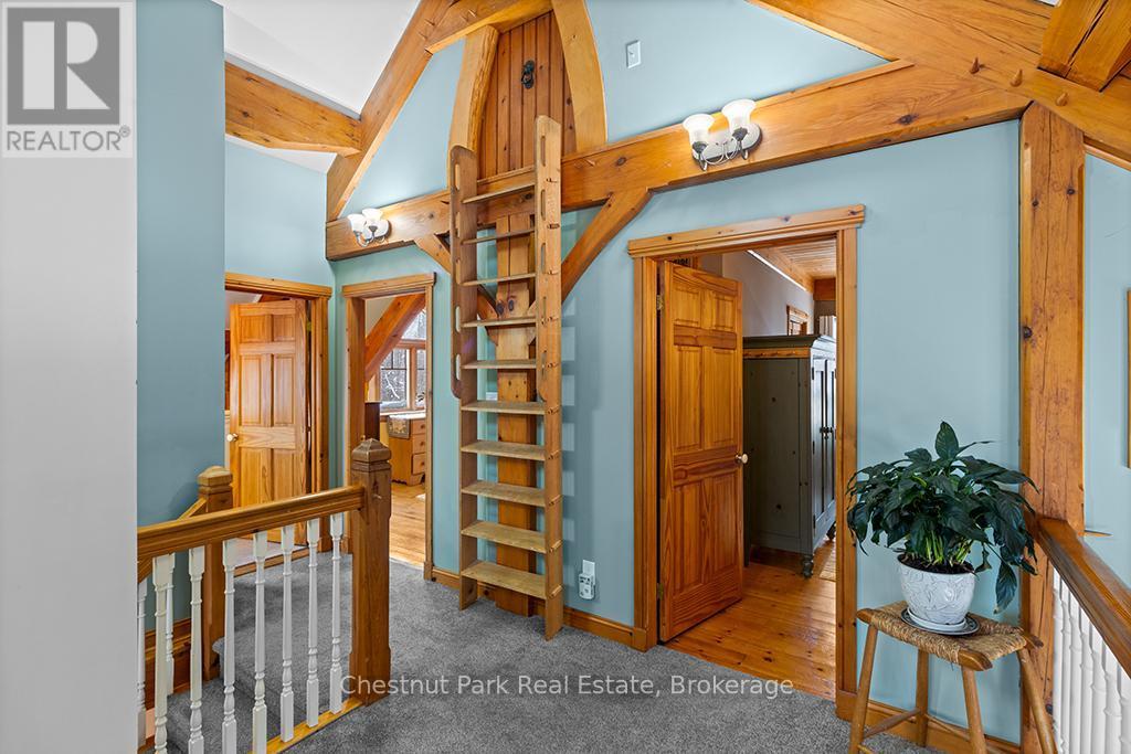 ATTIC SPACE VIA LADDER - 418573 Concession A, Meaford, ON - Indoor Photo Showing Other Room