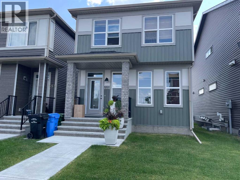 551 Wolf Creek Way Se, Calgary, AB - Outdoor With Facade