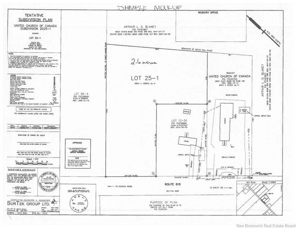 505 Route 616, Keswick Ridge, NB