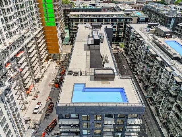 Patio - 505-1485 Rue Des Bassins, Montréal (Le Sud-Ouest), QC - Outdoor With In Ground Pool