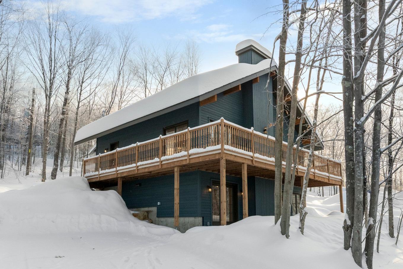 Façade - 125 Rue Paulsen, Sainte-Agathe-Des-Monts, QC - Outdoor With Deck Patio Veranda