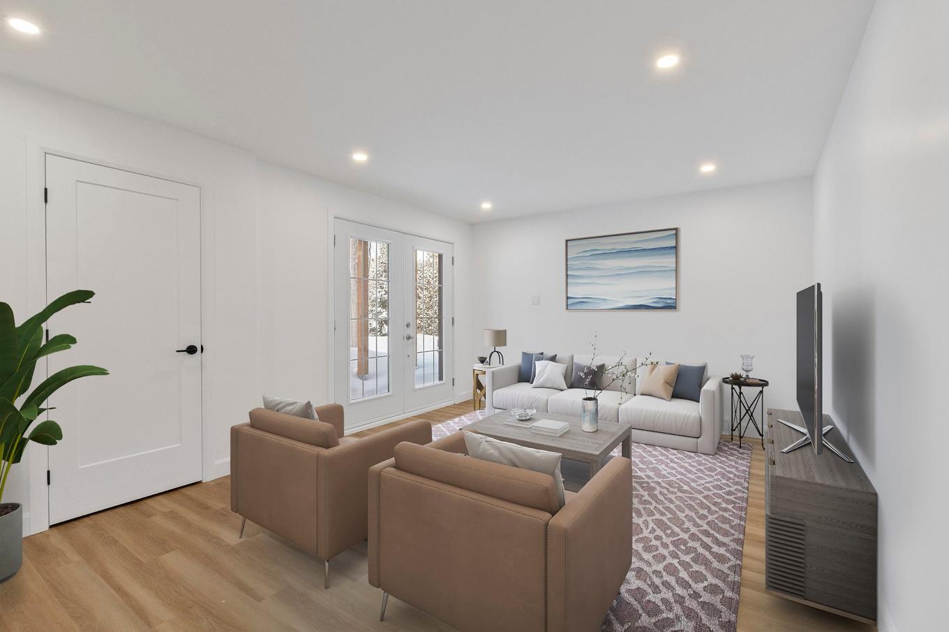 Salle familiale - 125 Rue Paulsen, Sainte-Agathe-Des-Monts, QC - Indoor Photo Showing Living Room