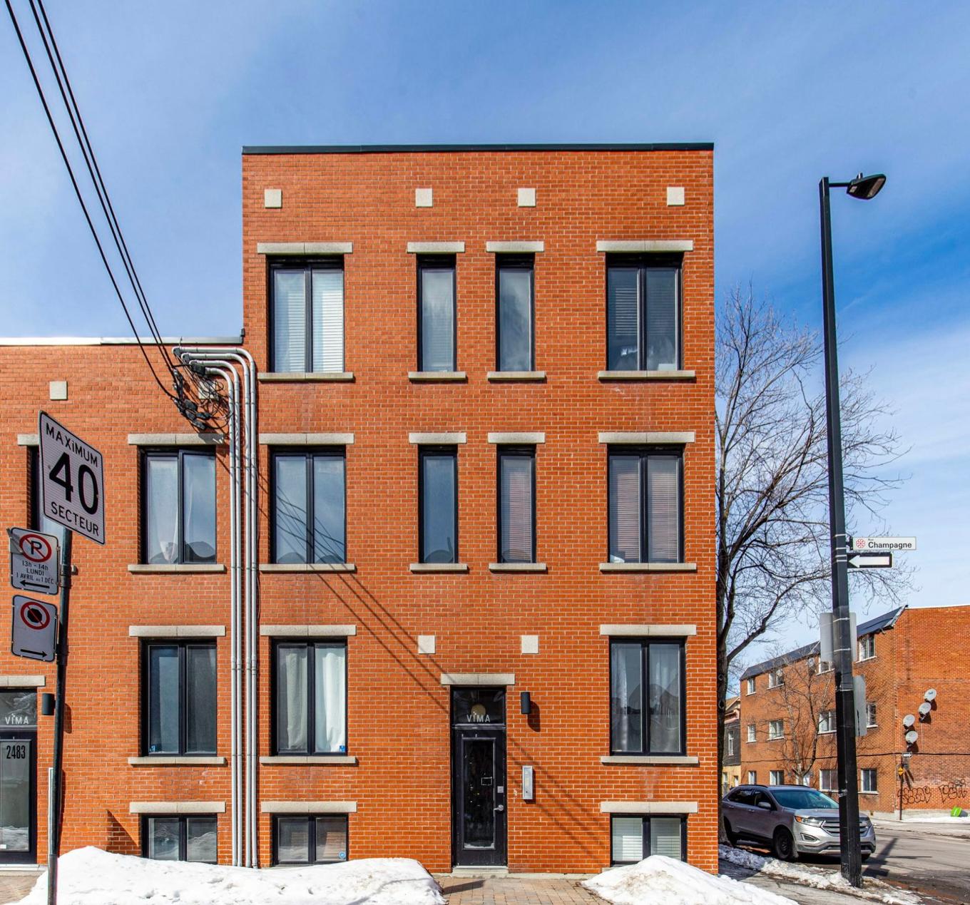 Frontage - 301-2487 Rue Champagne, Montréal (Ville-Marie), QC - Outdoor