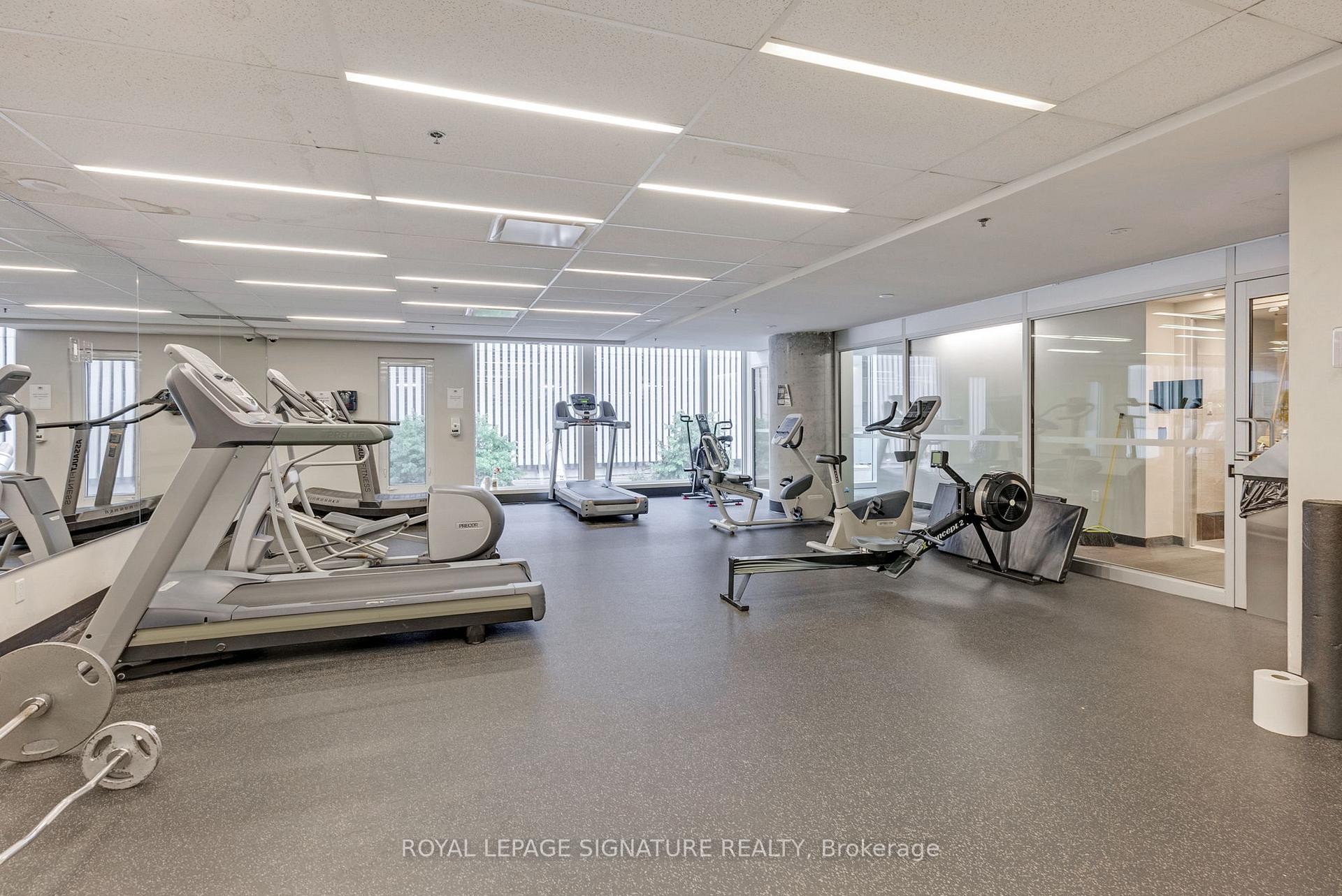 1307-40 Nepean Street, Ottawa Centre, ON - Indoor Photo Showing Gym Room