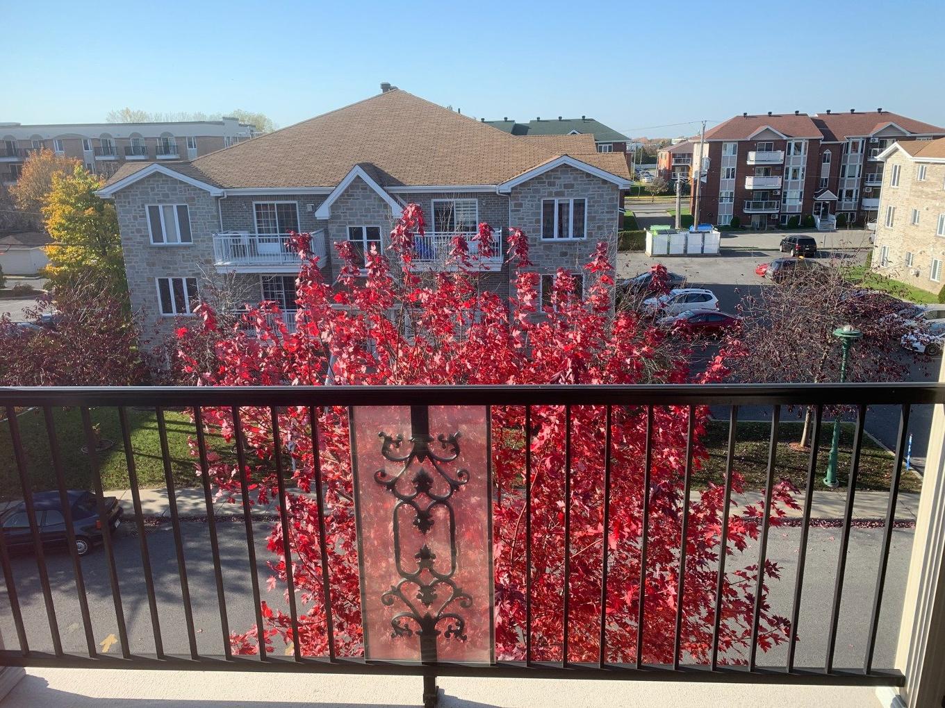 Balcony - 402-2293 Rue Racine, Longueuil (Saint-Hubert), QC - Outdoor