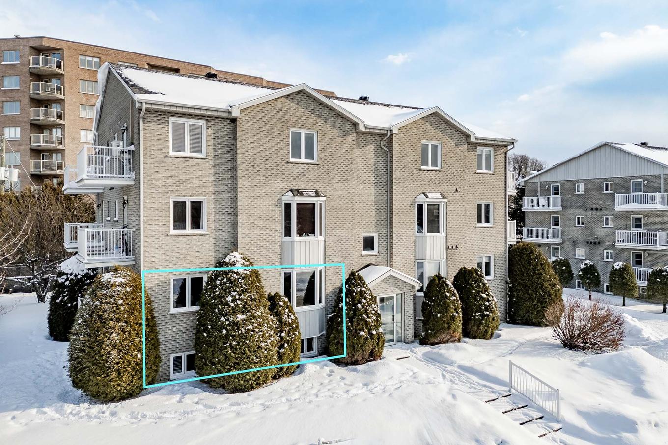 Façade - 101-3410 Rue Des Chênes, Sherbrooke (Les Nations), QC - Outdoor With Facade