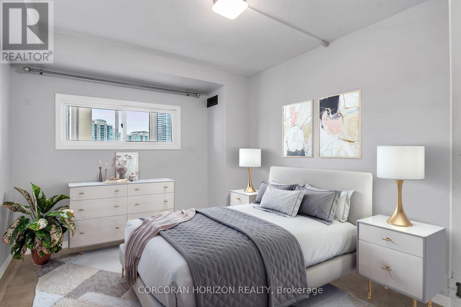 1001 - 5444 Yonge Street, Toronto, ON - Indoor Photo Showing Bedroom