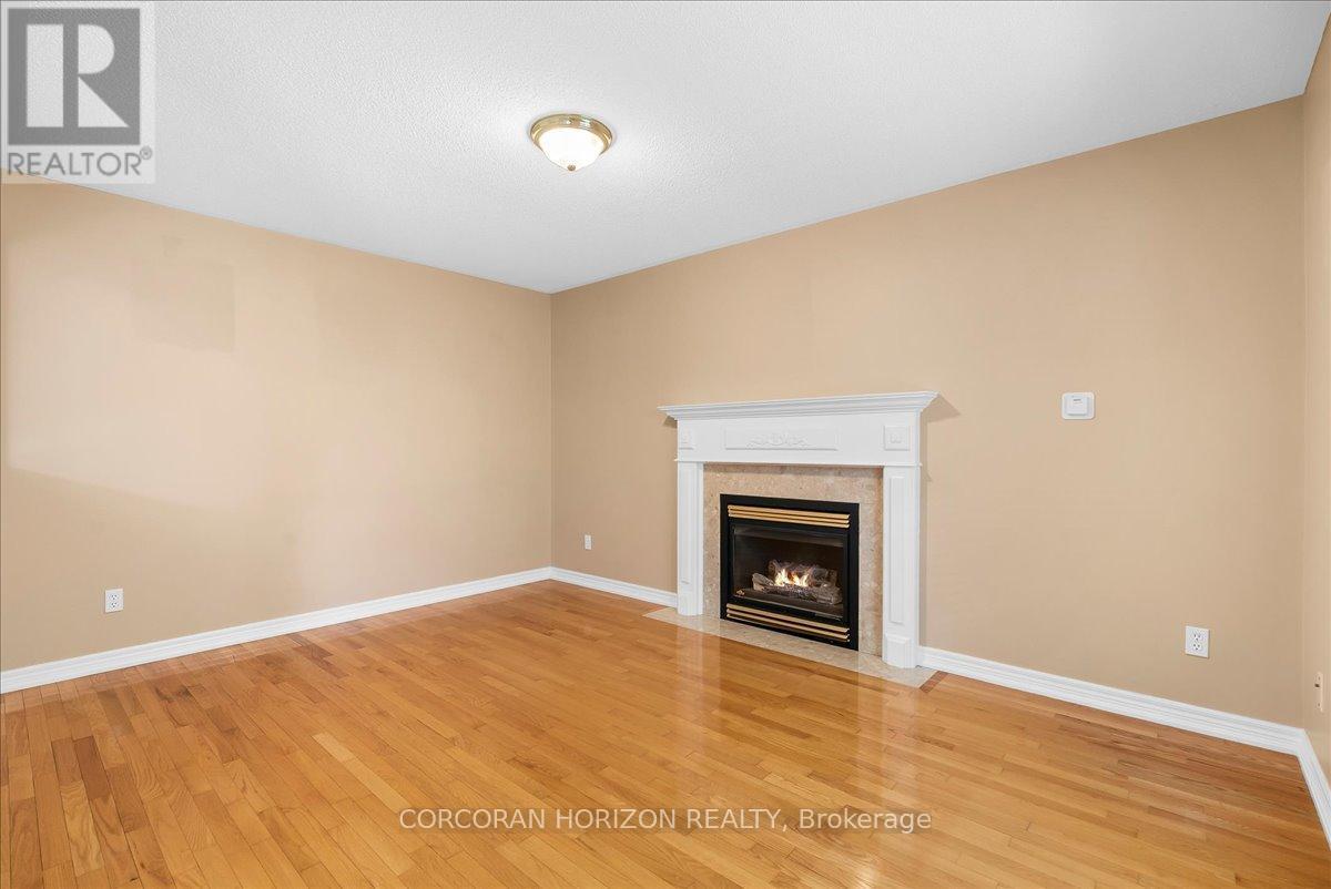312 Harvie Road, Barrie, ON - Indoor Photo Showing Living Room With Fireplace