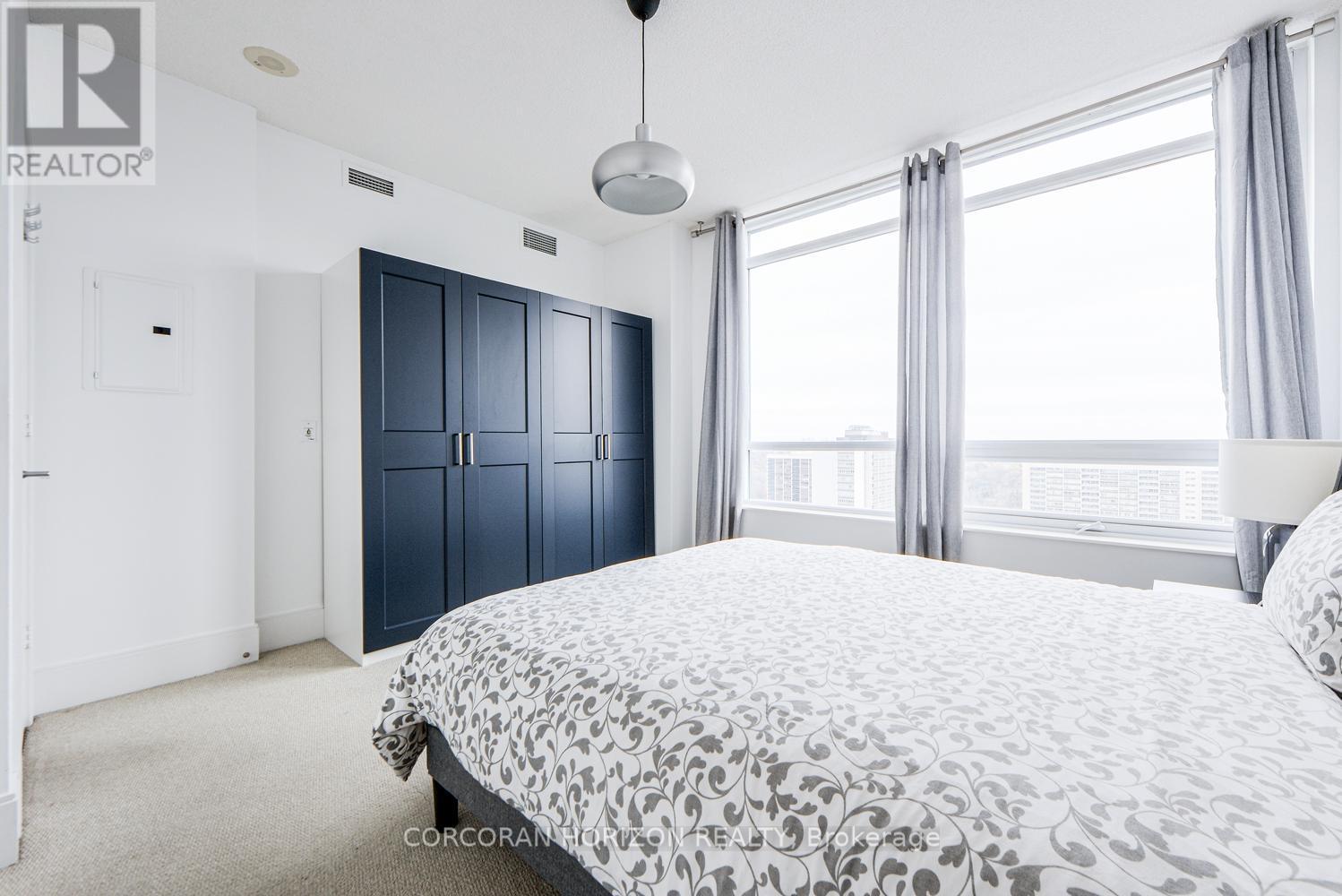 2509 - 181 Wynford Drive, Toronto, ON - Indoor Photo Showing Bedroom